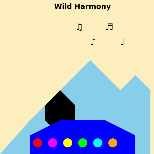 Wild Harmony: A Moose-tastic Road Trip to Yellowstone - DrawGPT