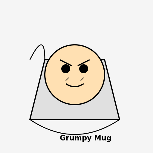 Grumpy Mug - DrawGPT