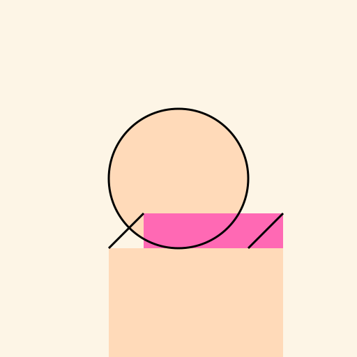 A girl fixing her bra - DrawGPT