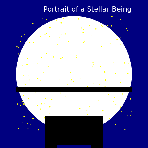 Portrait of a Stellar Being - DrawGPT