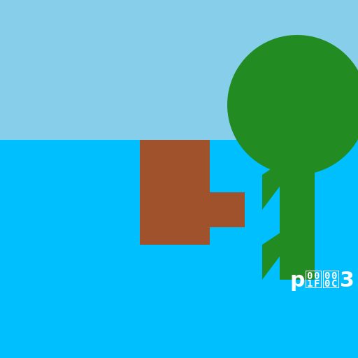 A Tree Growing from an Elephant's Nose in Front of a Waterfall - DrawGPT