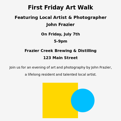 First Friday Art Walk - DrawGPT