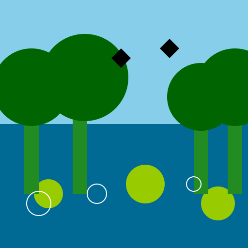 Serene Swamp - DrawGPT