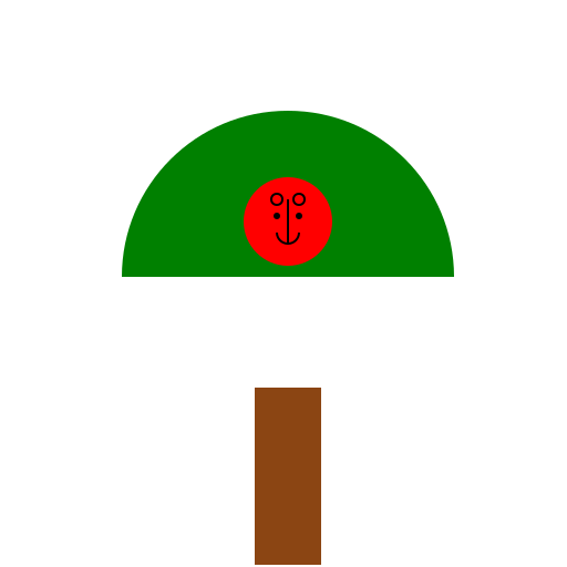 Apple on a Tree - DrawGPT