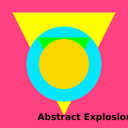 Abstract Art Explosion - DrawGPT