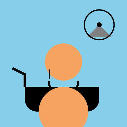 Bald Bearded Man Riding a Motorcycle, Flying a Drone, and Smoking a Cigarette - DrawGPT