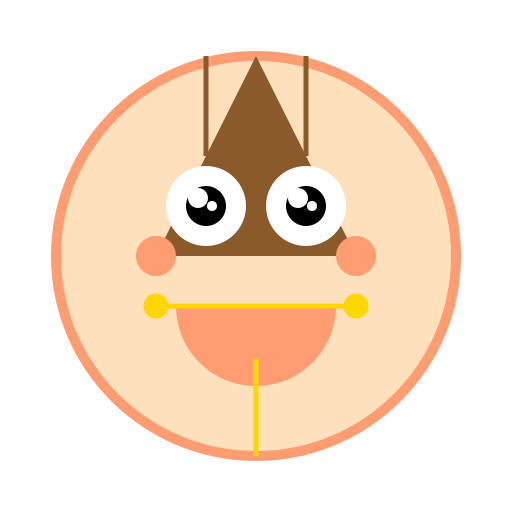 Young Girl with Long Brown Hair - DrawGPT