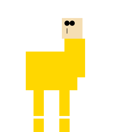 Giraffe with a Man's Face - DrawGPT