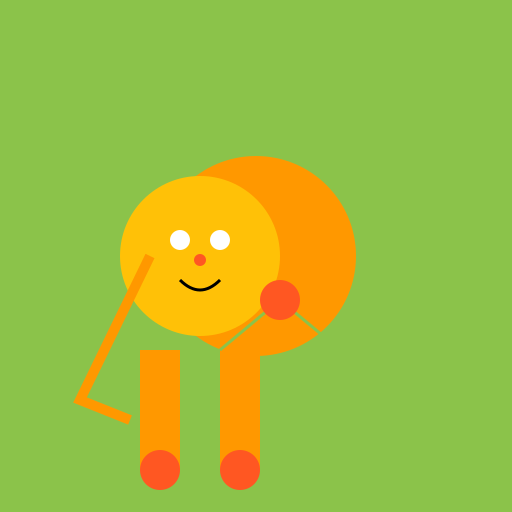 Lion Eating Grass - DrawGPT