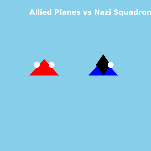 Allied Planes vs. Nazi Squadron - DrawGPT