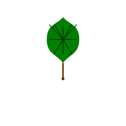 The leaf of the oak tree - DrawGPT