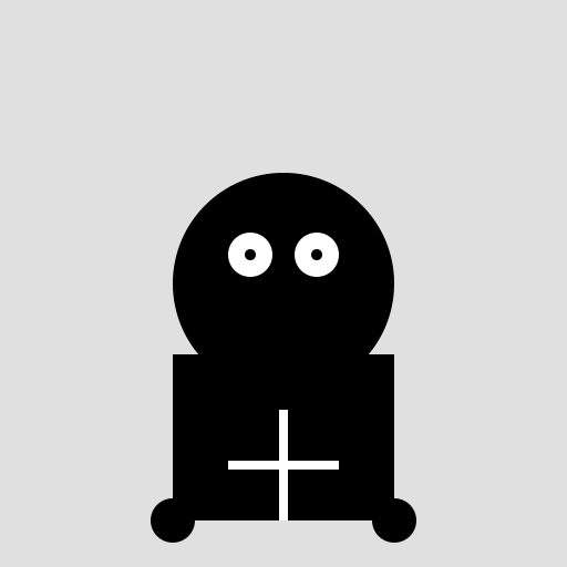 Cartoon of a Gothic Monk - DrawGPT