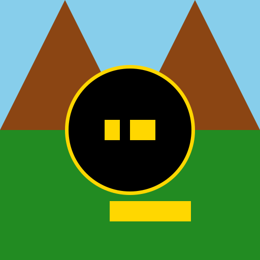 Ragnar in Gold and Black Suit in Bavarian Landscape - DrawGPT