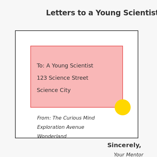 Letters to a Young Scientist - DrawGPT