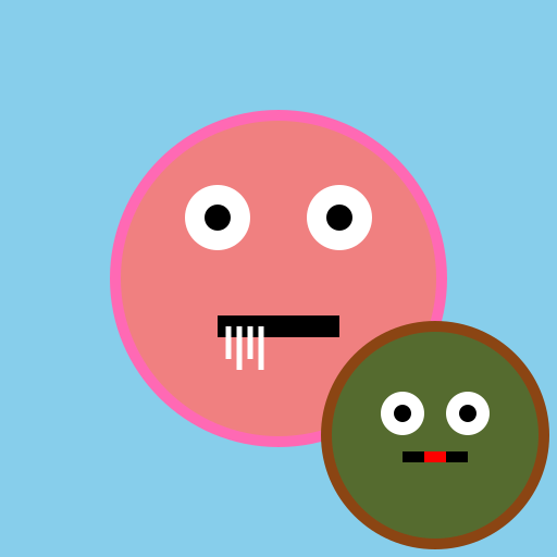 Female Shark vs Male Snake - DrawGPT