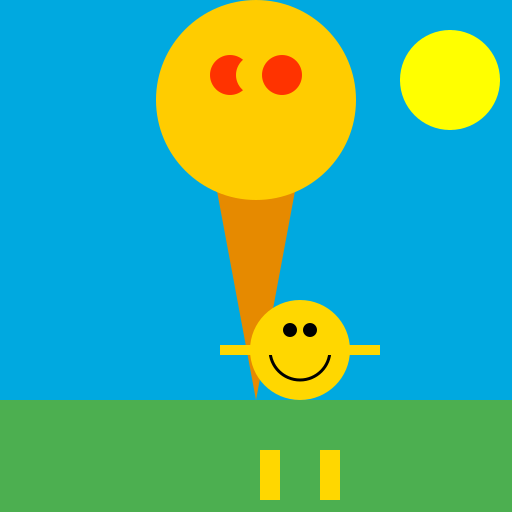 Eating Ice Cream at the Lake - DrawGPT