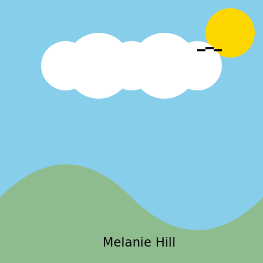 Melanie Hill - A Serene Landscape - DrawGPT