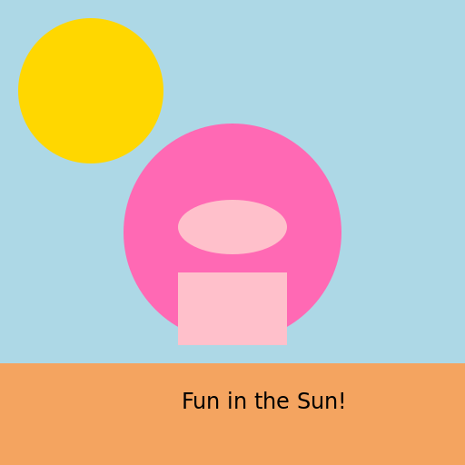 Jett from Valorant enjoying a sunny day at the beach in her stylish bikini - DrawGPT