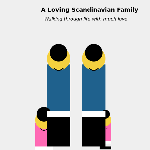 A Scandinavian Family - DrawGPT