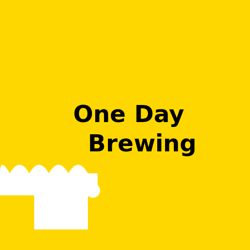 Logo for One Day Brewing - DrawGPT