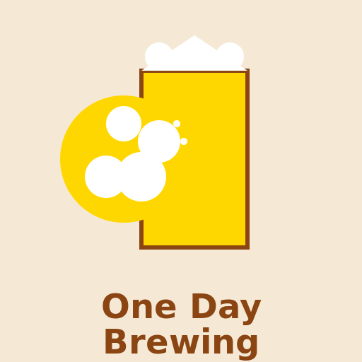 One Day Brewing Logo - DrawGPT