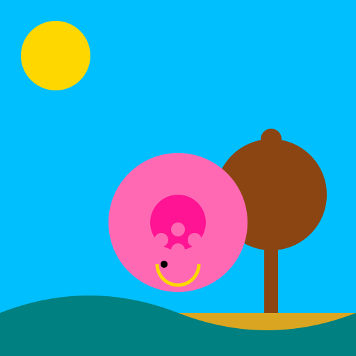 Margot Robbie in a Colorful Beach Outfit - DrawGPT