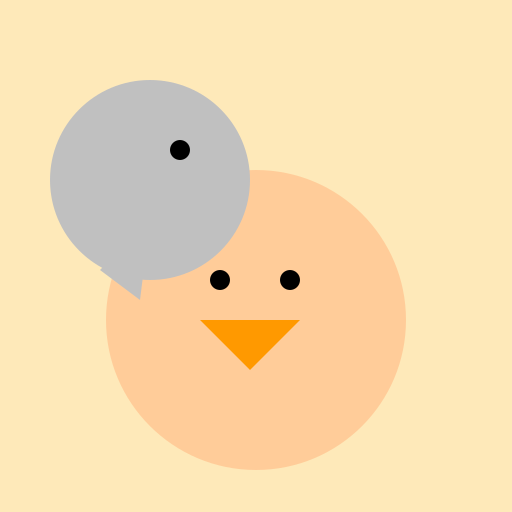 Elephant on Hen - DrawGPT