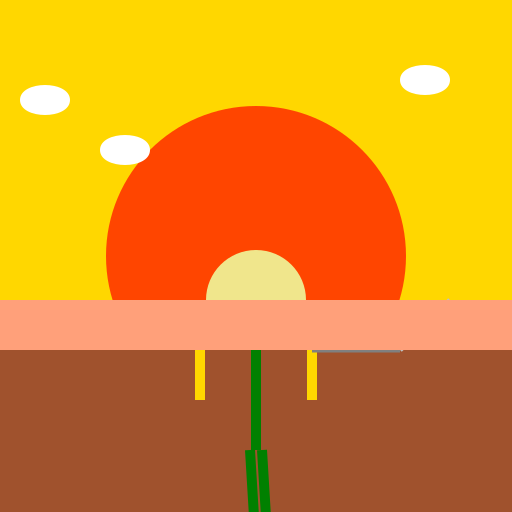 Link Watching the Sunset on a Cliff - DrawGPT