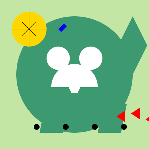 Happy Crocodile - DrawGPT