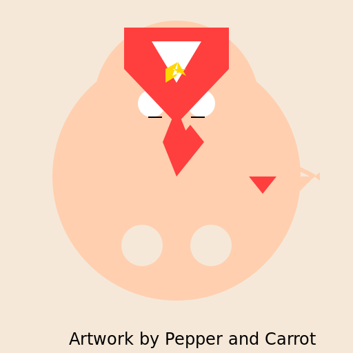 Cat Pepper of Pepper and Carrot - DrawGPT