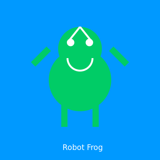 Robot Frog - DrawGPT