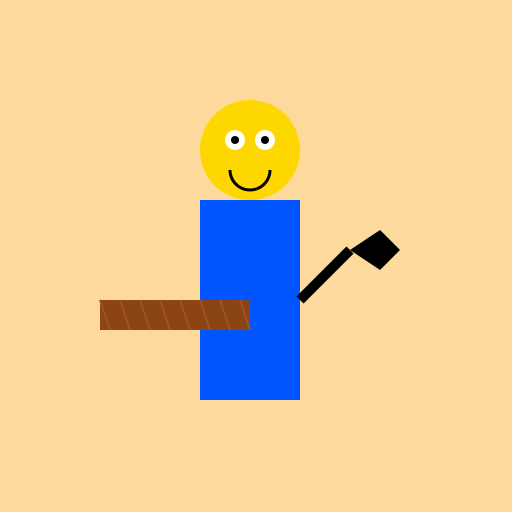 Happy Carpenter Cartoon - DrawGPT