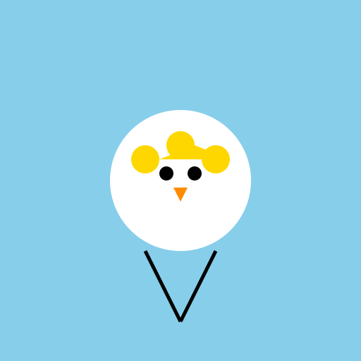 Spotted long legged bird - DrawGPT