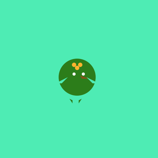 Happy Green Bird - AI Prompt #689 - DrawGPT
