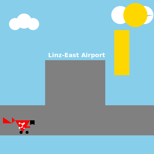 Linz-East Airport - DrawGPT