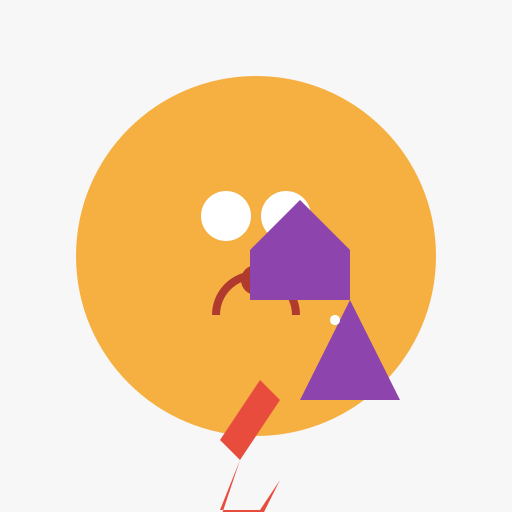 Chloe the 1980s Mastiff and Deer Showdown - DrawGPT