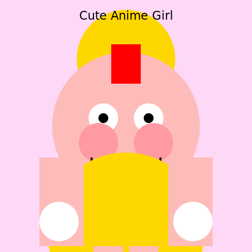 Cute Anime Girl - DrawGPT