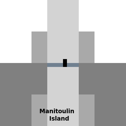 Manitoulin Island Swing Bridge Logo - DrawGPT