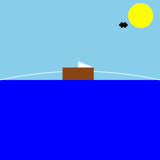 Serene River - DrawGPT