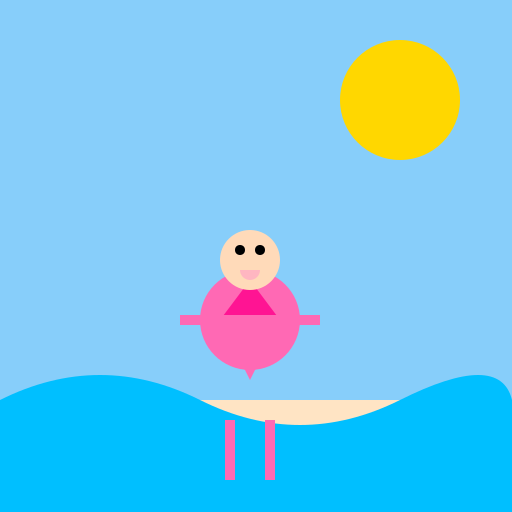 Summer Fun - Beach Day - DrawGPT