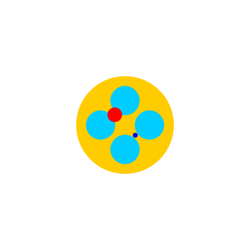 Atom and Water Molecule - DrawGPT