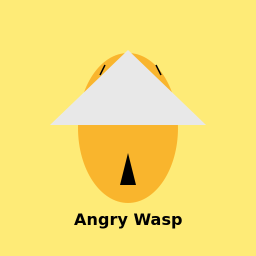 Angry Wasp - DrawGPT