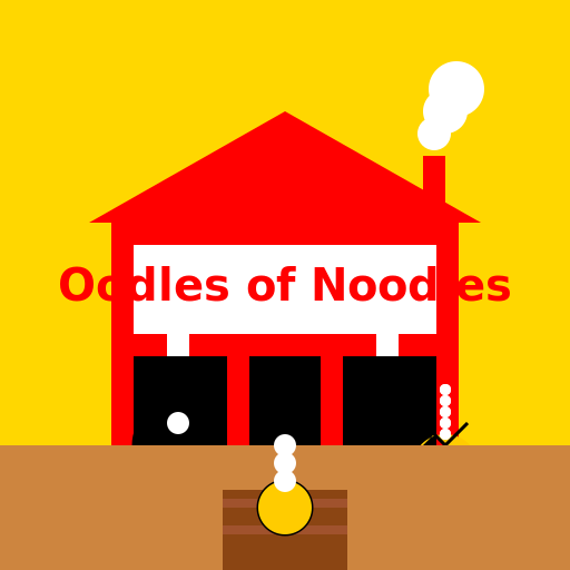 Oodles of Noodles - A Chinese Restaurant - DrawGPT