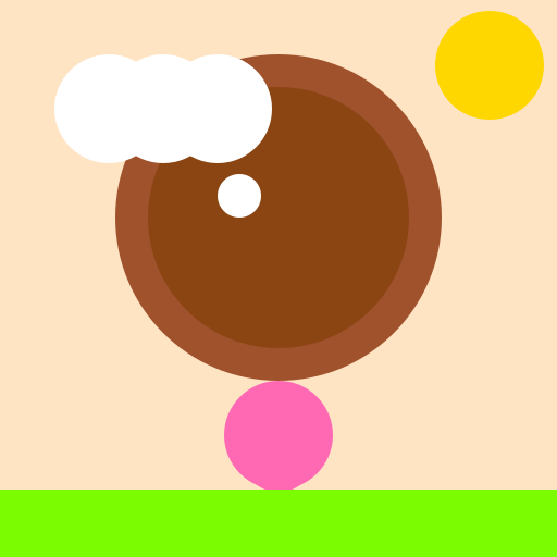 Child Playing with a Friendly Mammoth - DrawGPT