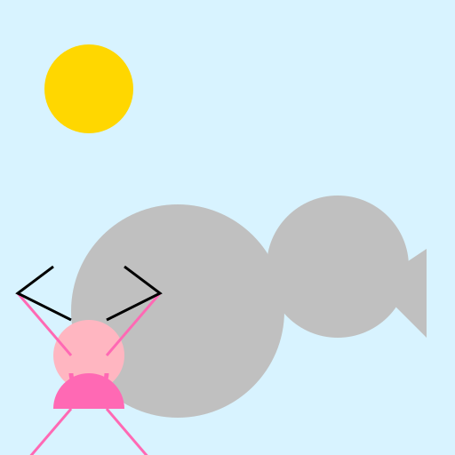 A Child's Play with an Elephant - DrawGPT