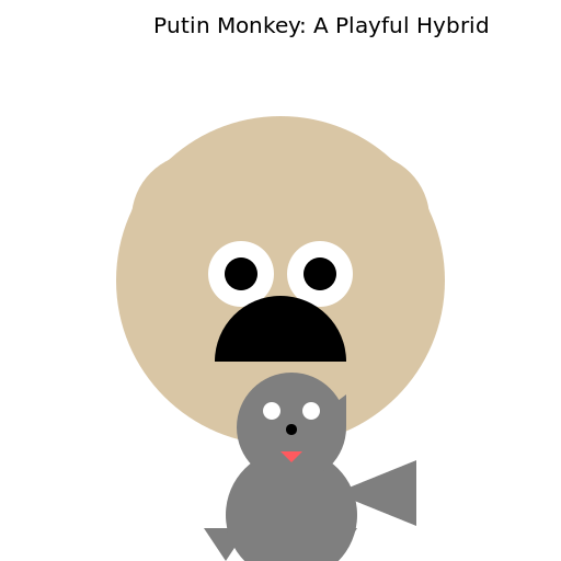 A Comic of a Human Body with a Dog's Playful Twist - DrawGPT