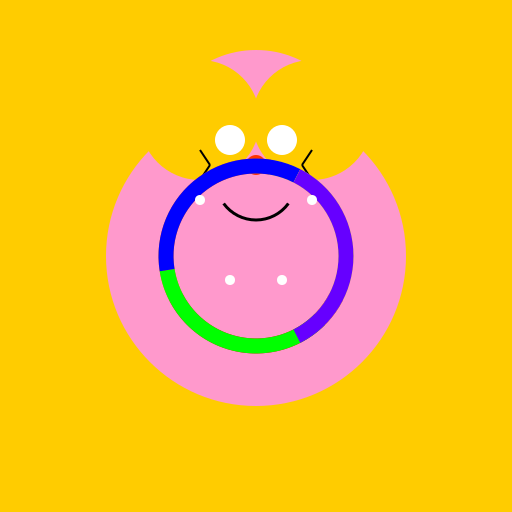 Rainbow Hamster - DrawGPT