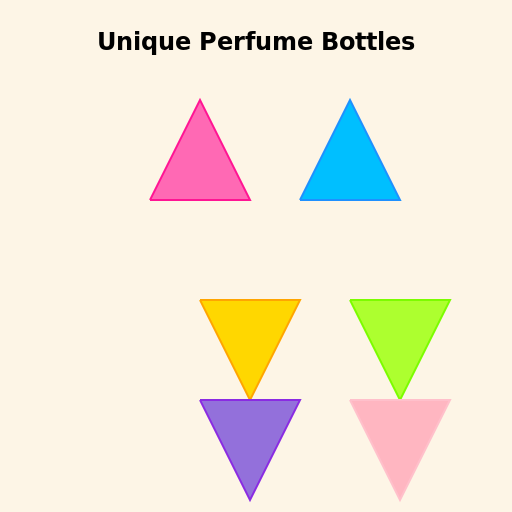 Unique Perfume Bottles - DrawGPT