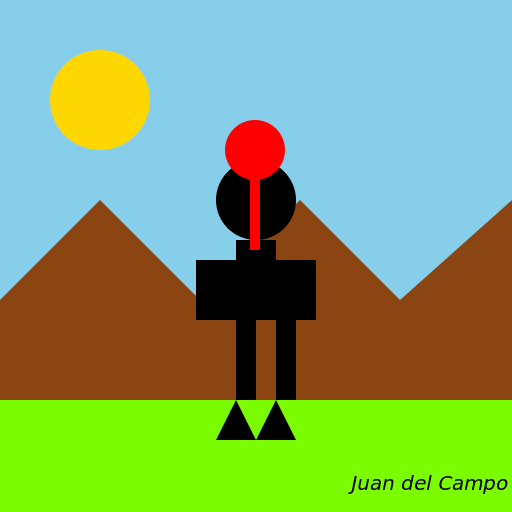 Juan del Campo - A Beautiful Landscape - DrawGPT