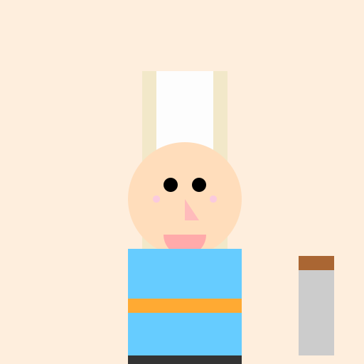 Asian Girl with Bleached Bob Hair - DrawGPT